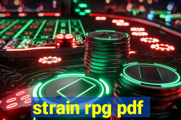 strain rpg pdf